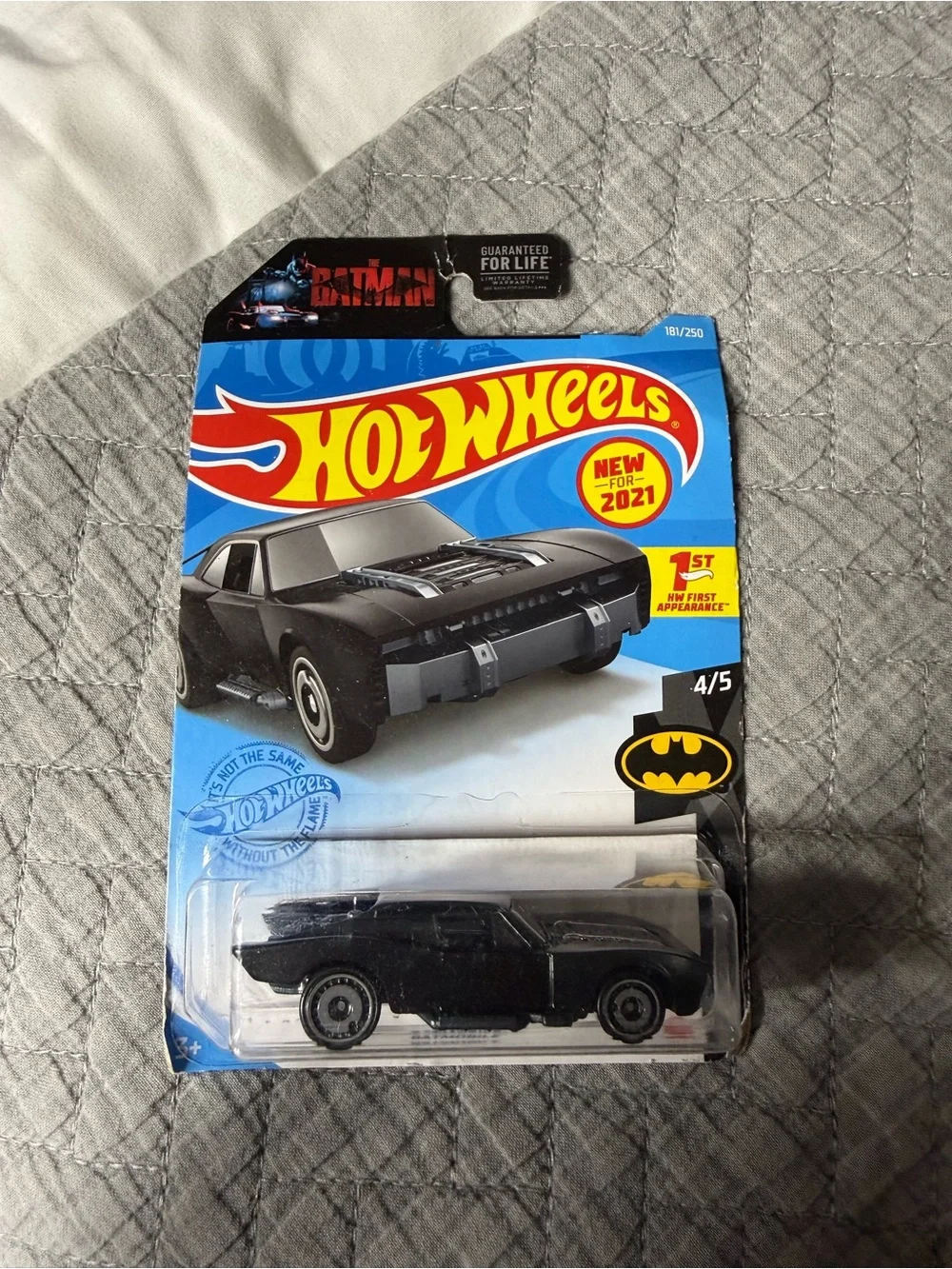 Hot Wheels Batman Muscle Car Toy - Black